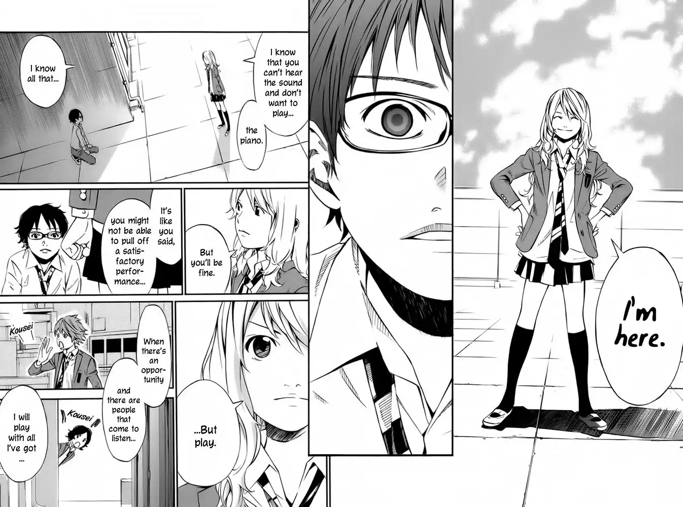 Shigatsu wa Kimi no Uso Chapter 4 29